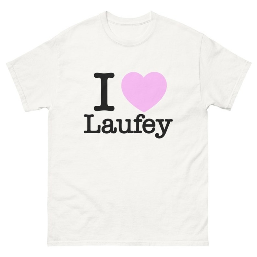 I Love Laufey Music Fan Unisex Graphic Tee T-Shirt